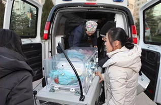 通山县妇婴监护型护送